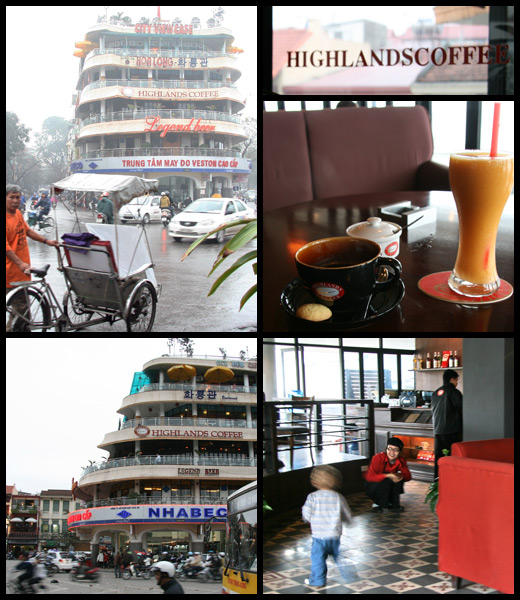 Highlands Coffee i Hanoi