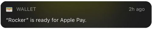 Rocker apple pay wallet.